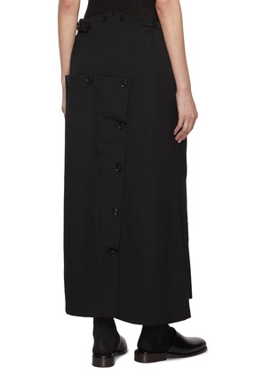 背面 - 点击放大 - Y'S - All Over Button Wool Skirt