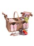 细节 –点击放大 - LES JARDINS DE LA COMTESSE - Saint-Germain Picnic Basket for 4 Person — Red Gingham