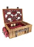 首图 –点击放大 - LES JARDINS DE LA COMTESSE - Champs-Elysées Prestige Picnic Hamper for 4 Person — Red