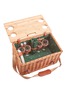 细节 –点击放大 - LES JARDINS DE LA COMTESSE - Saint-Honore Picnic Basket with Table for 4 Person — Green