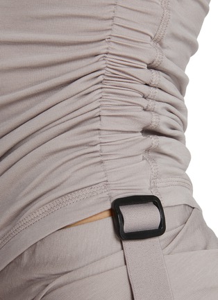  - HELMUT LANG - 不对称收褶上衣