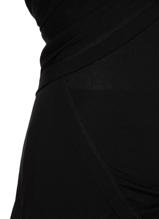  - HELMUT LANG - 不对称褶裥上衣