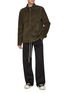 模特儿示范图 - 点击放大 - RICK OWENS - Brad Suede Jacket