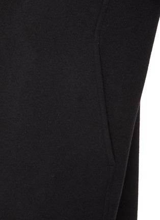  - RICK OWENS - Dracucollar Melton Wool Coat Jacket