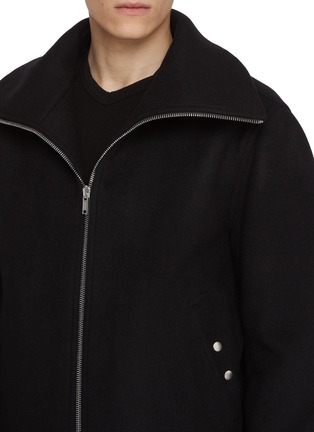  - RICK OWENS - 大翻领拉链夹克