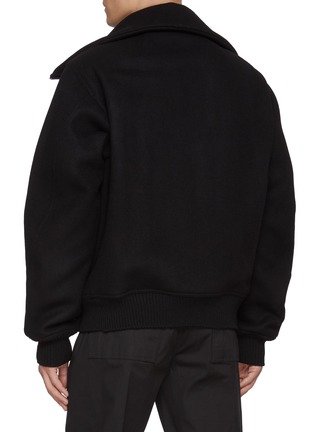 背面 - 点击放大 - RICK OWENS - 大翻领拉链夹克