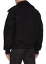 背面 - 点击放大 - RICK OWENS - 大翻领拉链夹克