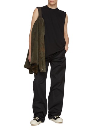 模特儿示范图 - 点击放大 - RICK OWENS - 纯棉无袖 T 恤
