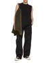 模特儿示范图 - 点击放大 - RICK OWENS - 纯棉无袖 T 恤