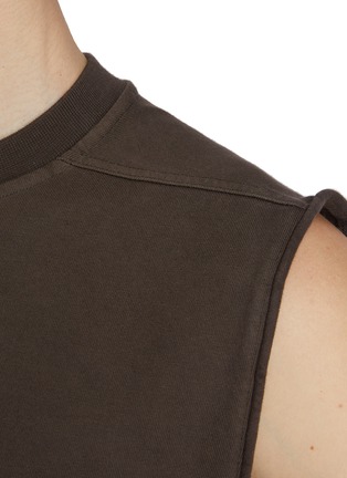 - RICK OWENS - 纯棉无袖 T 恤