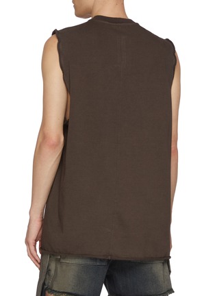 背面 - 点击放大 - RICK OWENS - 纯棉无袖 T 恤