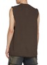背面 - 点击放大 - RICK OWENS - 纯棉无袖 T 恤