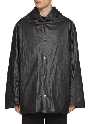 首图 - 点击放大 - RICK OWENS - Coated Mac Cropped Jacket