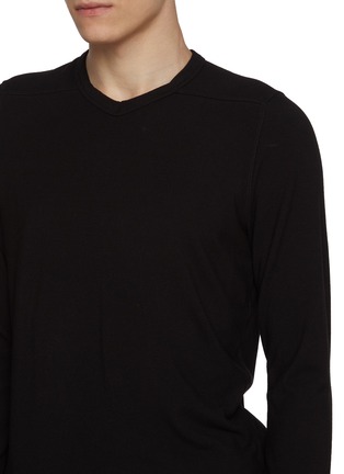  - RICK OWENS - 棱角领 T 恤
