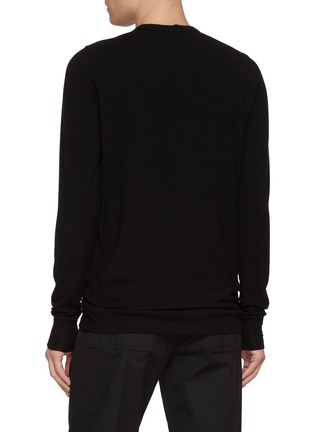 背面 - 点击放大 - RICK OWENS - 棱角领 T 恤