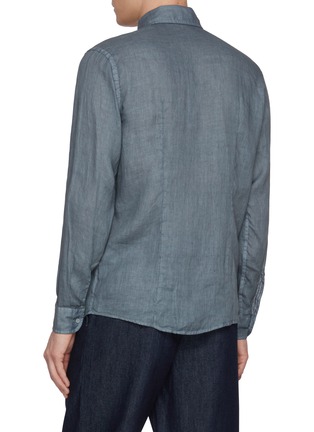 背面 - 点击放大 - EQUIL - Spread Collar Flax Linen Shirt