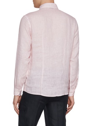 背面 - 点击放大 - EQUIL - Spread Collar Flax Linen Shirt