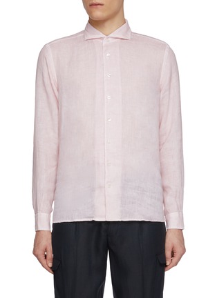 首图 - 点击放大 - EQUIL - Spread Collar Flax Linen Shirt