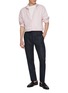 模特儿示范图 - 点击放大 - EQUIL - Spread Collar Flax Linen Shirt