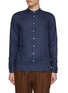 首图 - 点击放大 - EQUIL - Mandarin Collar Linen Shirt