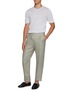 模特儿示范图 - 点击放大 - EQUIL - Linen Cotton Crewneck T-Shirt