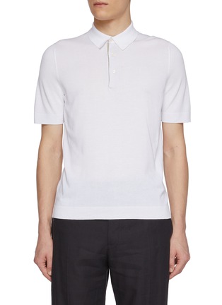 首图 - 点击放大 - EQUIL - Contrast Placket Cotton Polo Shirt
