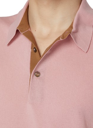  - EQUIL - Contrast Placket Cotton Polo Shirt