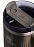 细节 –点击放大 - STANLEY - The Quencher H2.0 FlowState™ Fluted Tumbler 30oz — Gunmetal Shine