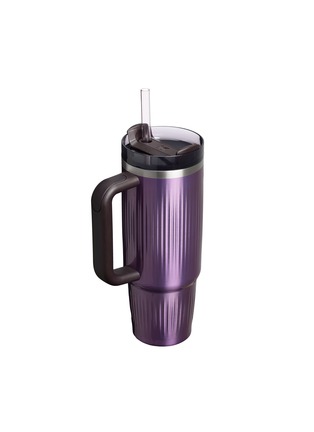细节 –点击放大 - STANLEY - The Quencher H2.0 FlowState™ Fluted Tumbler 30oz — Wisteria Shine