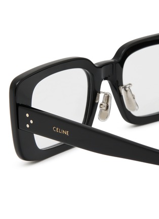 细节 - 点击放大 - CELINE - 3 DOTS 醋酸纤维平光眼镜