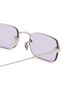 细节 - 点击放大 - GAST - Astro Metal Rectangle Sunglasses