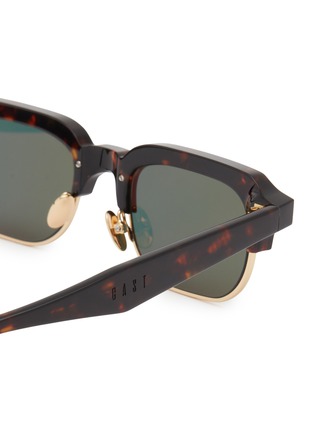 细节 - 点击放大 - GAST - Ray Metal Rectangle Sunglasses