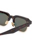 细节 - 点击放大 - GAST - Ray Metal Rectangle Sunglasses
