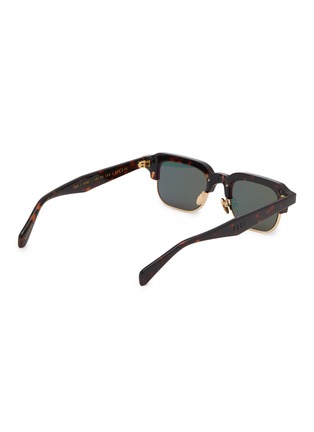 模特儿示范图 - 点击放大 - GAST - Ray Metal Rectangle Sunglasses