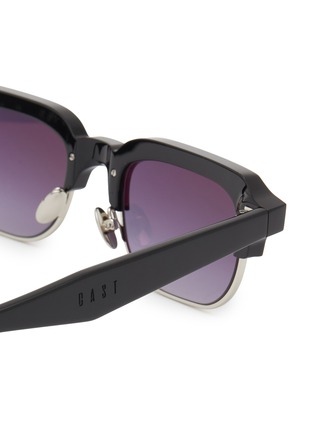 细节 - 点击放大 - GAST - Ray Metal Rectangle Sunglasses