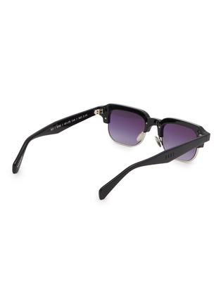 模特儿示范图 - 点击放大 - GAST - Ray Metal Rectangle Sunglasses
