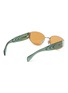 模特儿示范图 - 点击放大 - RETROSUPERFUTURE - X Sage Metal Irregular Sunglasses