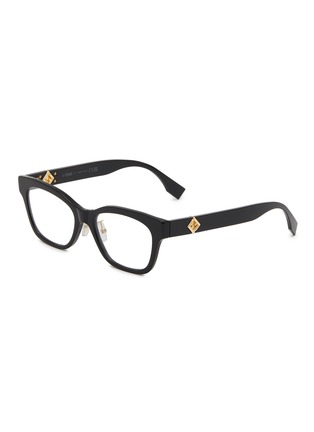 首图 - 点击放大 - FENDI - FF Diamonds Acetate Angular Optical Glasses