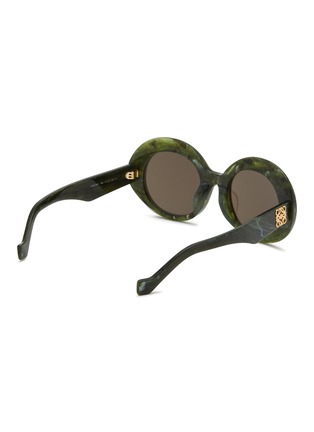 模特儿示范图 - 点击放大 - LOEWE - Anagram Acetate Round Sunglasses