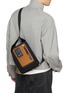 正面 -点击放大 - LOEWE - Small Flex Loop Canvas Suede Bucket Bag