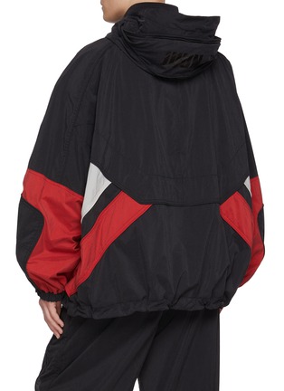 背面 - 点击放大 - JUUN.J - Layered Panel Hooded Windbreaker Jacket
