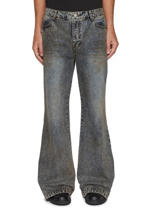 首图 - 点击放大 - JUUN.J - Bootcut Dark Wash Jeans