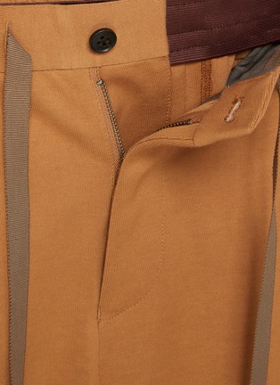  - J∞QUALITY  - Botanical Dye Drawstring Cotton Shorts