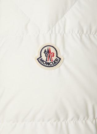  - MONCLER - 撞色条纹羽绒夹克