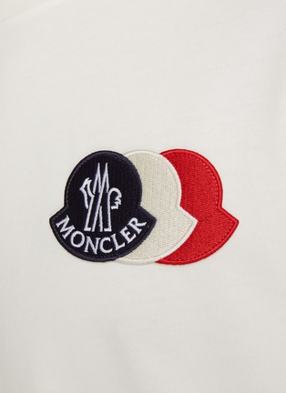  - MONCLER - LOGO 刺绣纯棉 T 恤