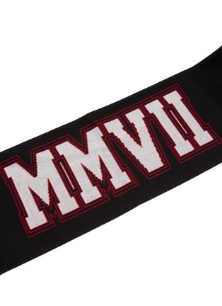 细节 - 点击放大 - JUUN.J - Hockey Graphic Scarf