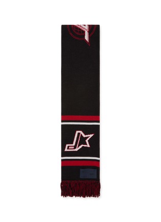首图 - 点击放大 - JUUN.J - Hockey Graphic Scarf