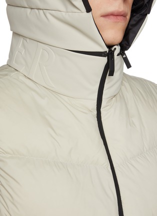 细节 - 点击放大 - MONCLER - Quilted Hooded Longue Saison Down Gilet