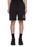 首图 - 点击放大 - MONCLER - Rose Embroidered Fleece Sweatshorts