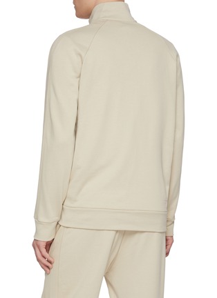 背面 - 点击放大 - MONCLER - Logo Cotton Fleece Track Jacket